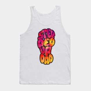 Step Dad Fathers Day Gifts - Tie Dye Tank Top